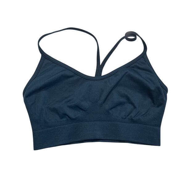 Gymshark Teal Blue set Leggings and bra - Picture 3 of 9